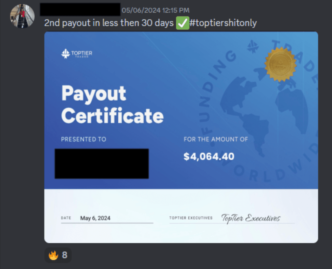 Payout