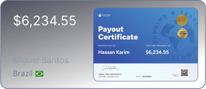 Funded Account Certificate