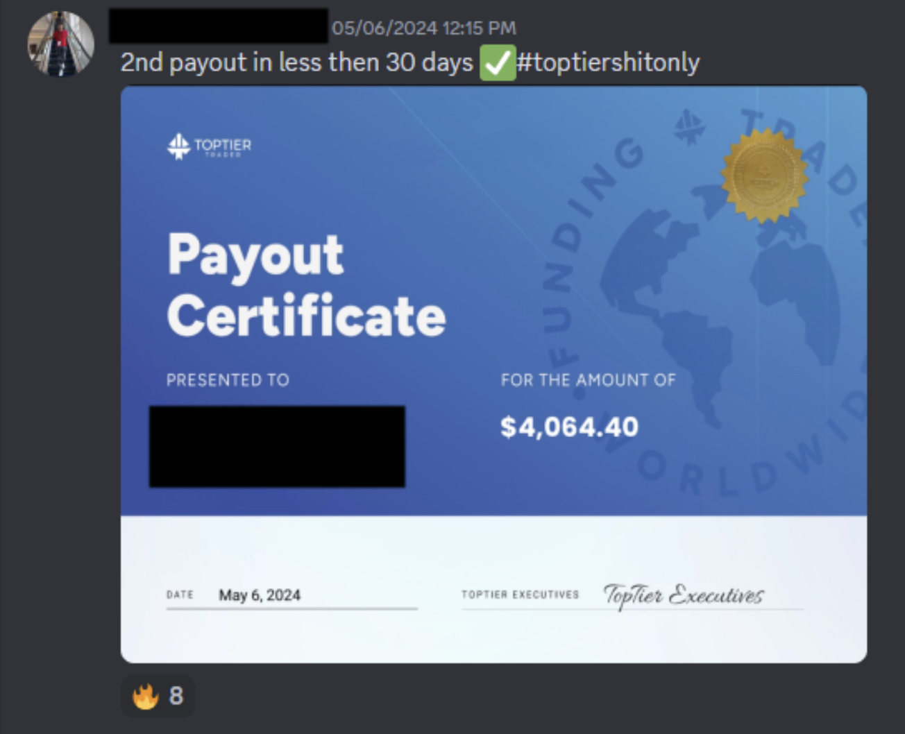Payout